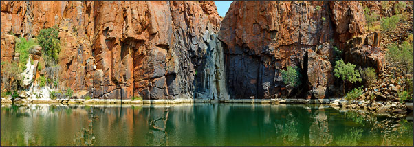 Panorama des Python Pool im Chichester NP (Pilbara, Westaustralien)<br />Nikon D200 mit AF-S DX NIKKOR 17-55 mm 1:2,8G