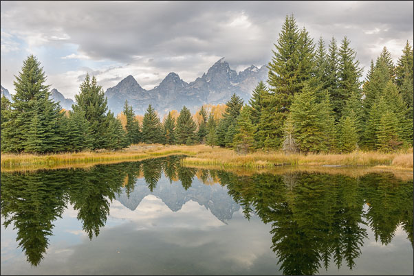 Schwabachers Landing im herbstlichen Grand Teton Nationalpark (USA)<br />Nikon D3x mit AF-S NIKKOR 24?70 mm 1:2,8G ED