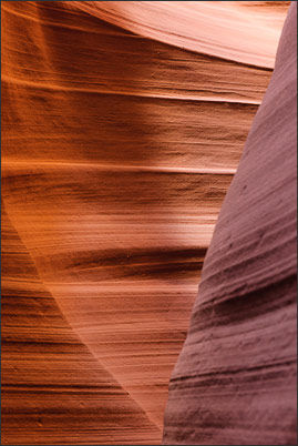 Detail aus dem Upper Antelope Canyon, Arizona (USA)<br />Nikon D3x mit AF-S NIKKOR 24-70 mm 1:2,8G