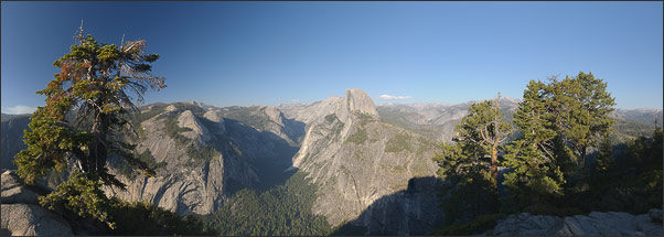Sonnenuntergang �ber dem Yosemite Valley aus Sicht des Glacier Points, Kalifornien (USA)<br />Nikon D3x mit AF-S NIKKOR 24-70 mm 1:2,8G